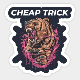 cheap trick Sticker